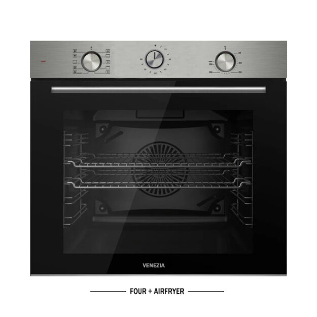 Four AIRFRAYER encastrable VENEZIA électrique en inox - Friteuse rapide turbo ventilée 2 en 1