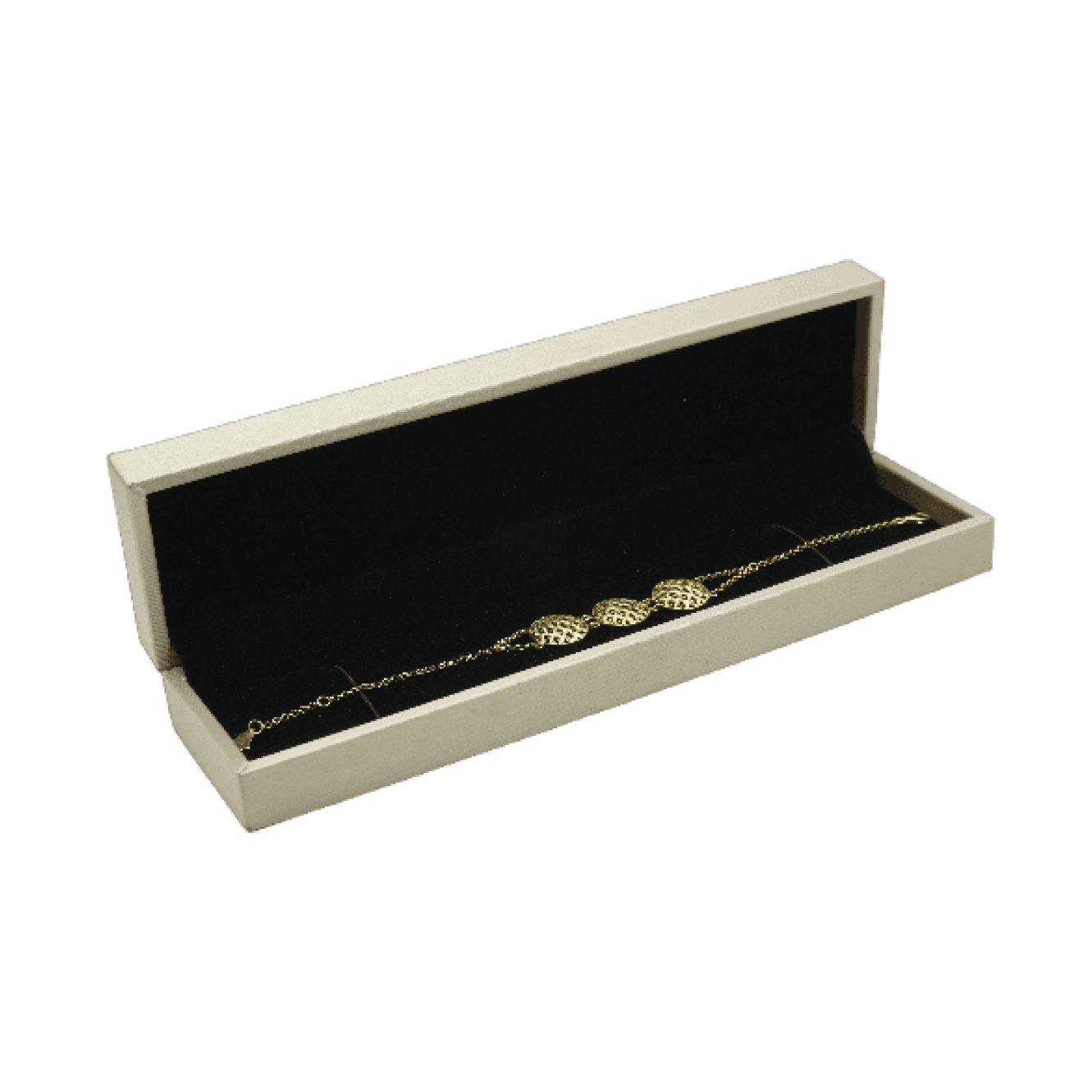 Gourmette 3D en or jaune 18 Carat (5,50g)