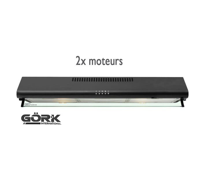 HOTTE GORK noire 90cm