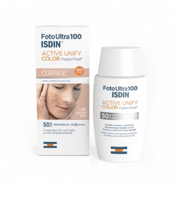 ISDIN Foto Ultra Active Unify Color SPF50+ - 50ml