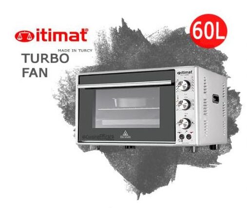 Itimat Four Électrique Turbo Fan de Haute Qualité - 60 Litre