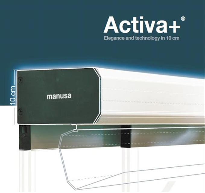 KIT MOTEUR COMPLET PORTE COULISSE VITREE MANUSA ACTIVA