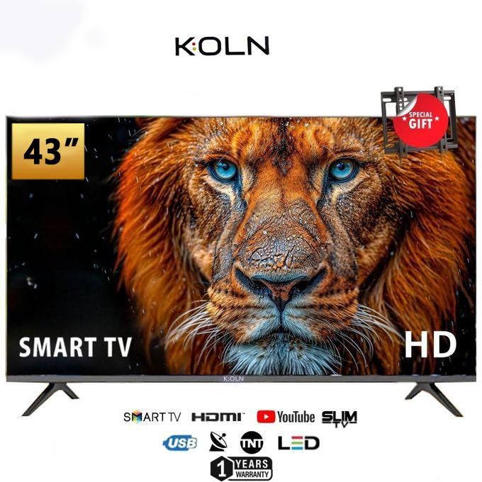 K:OLN Smart TV 43" Android HD - Récepteur intégré + TNT + HDMI + USB