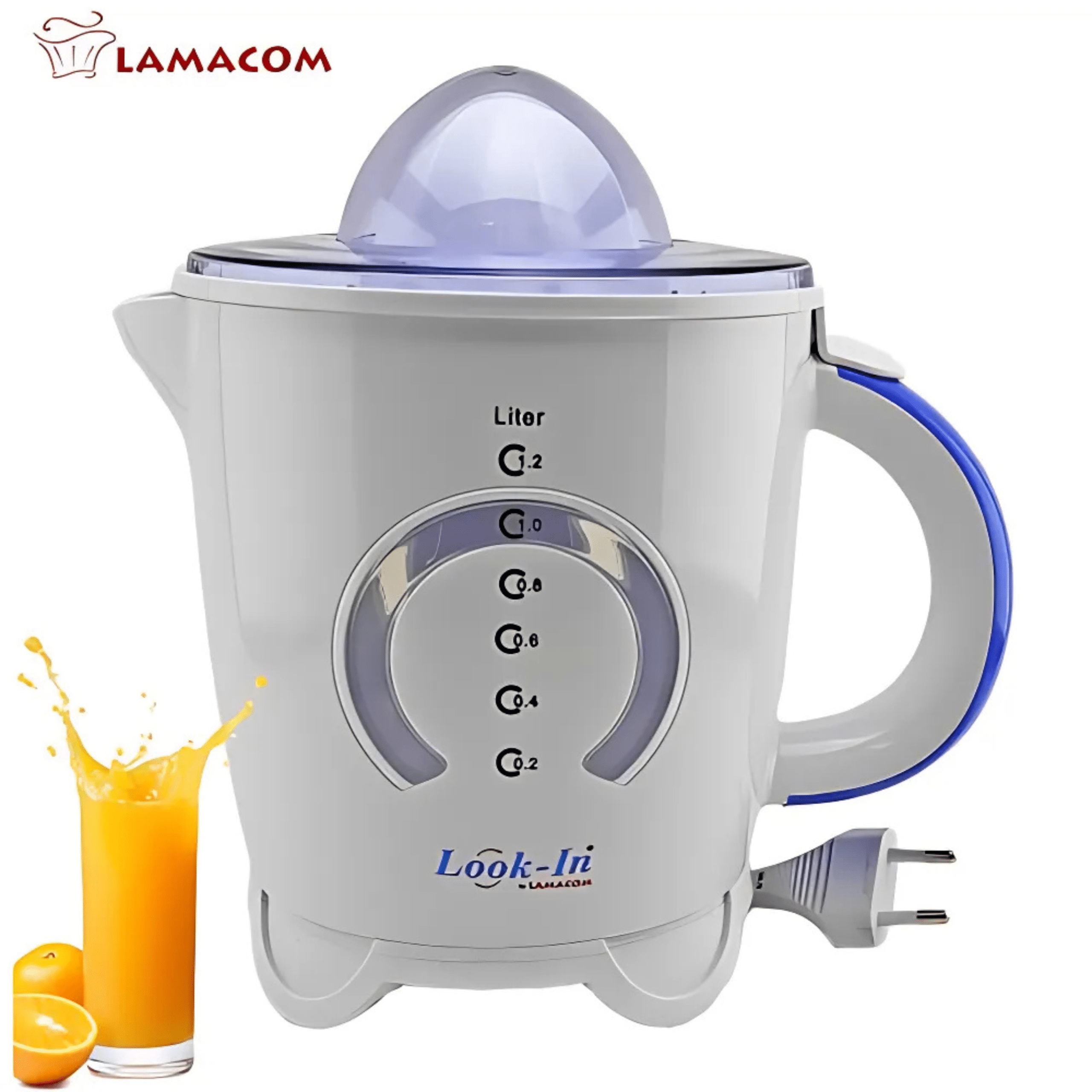 Lamacom Presse Agrumes Electrique, 40 W, 1.2 L