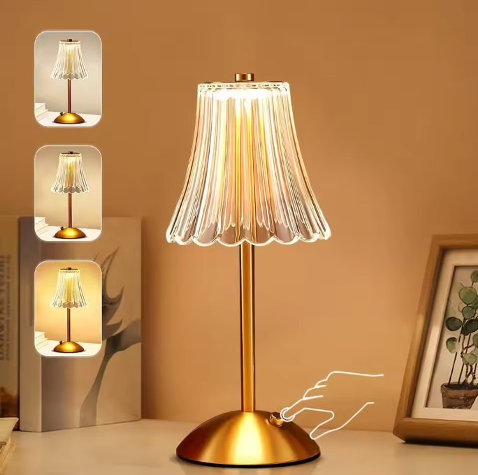 Lampe de Table Design Moderne – Éclairage 3 Couleurs Réglables