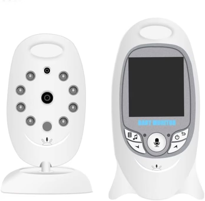 Mini caméra bébé sans fil, moniteur de vision nocturne numérique, vidéo, audio, musique, caméra de température, VB601