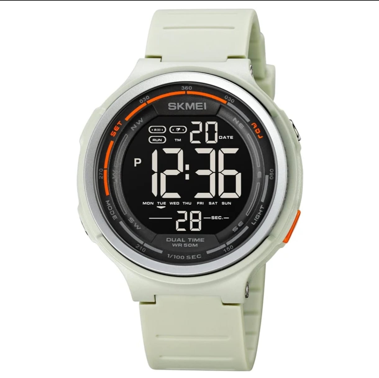 Montre de Sport Numérique SKMEI - Blanc 1841 Originale