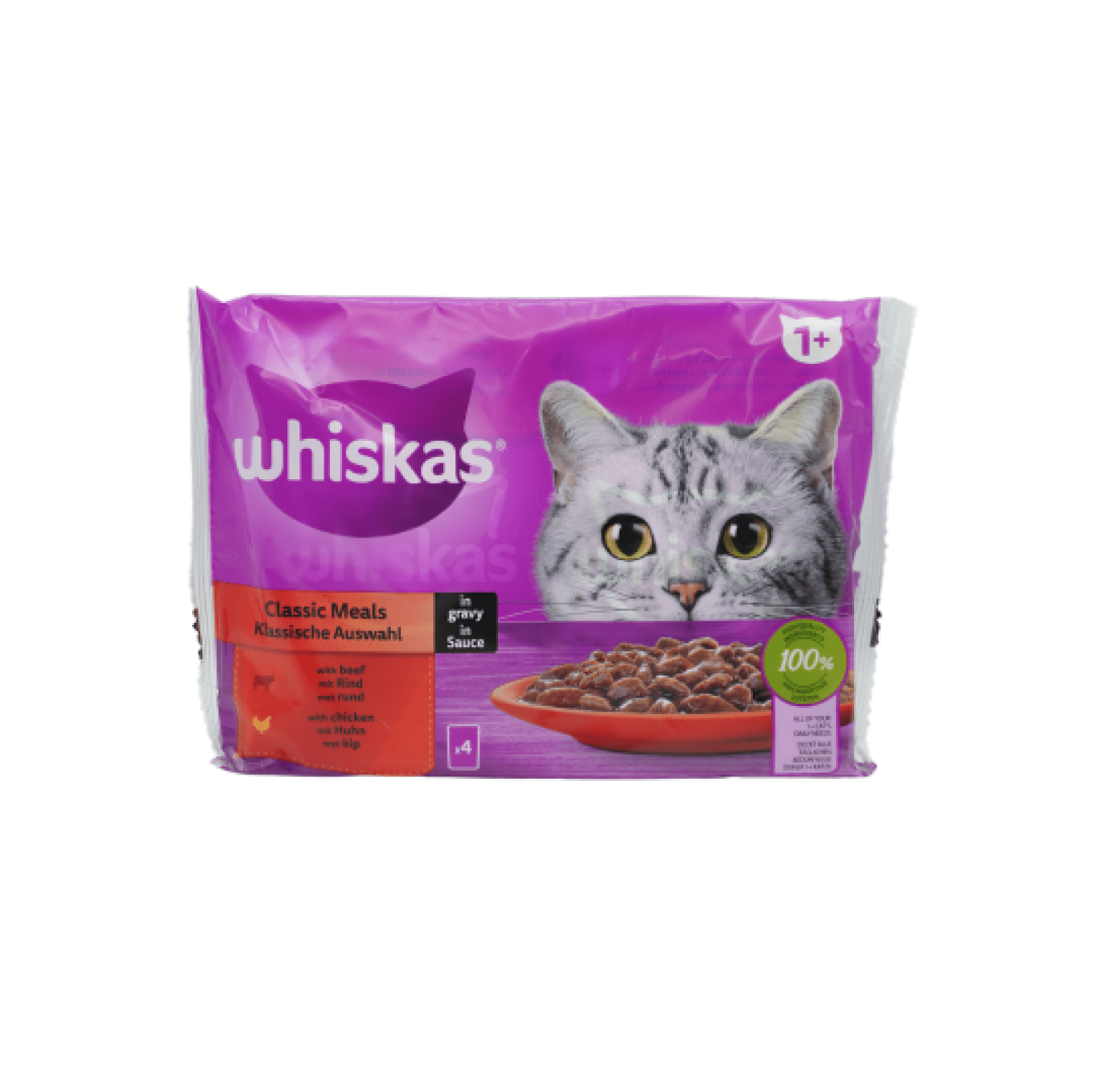 Multipack 4 x Pochon - WHISKAS