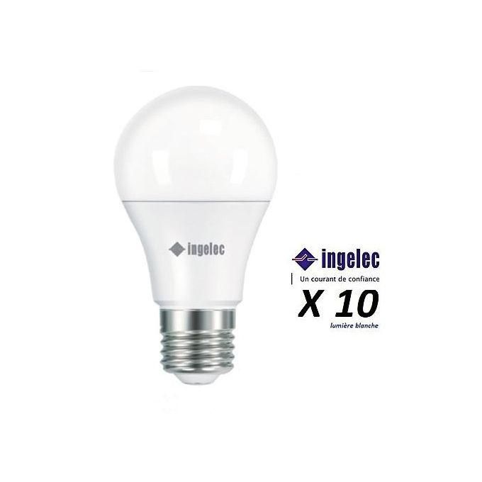 Pack 10 Lampes Led 9W E27 économique