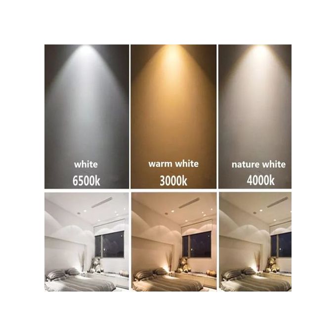 Pack de 20 Spots LED 7W GU10 3000K