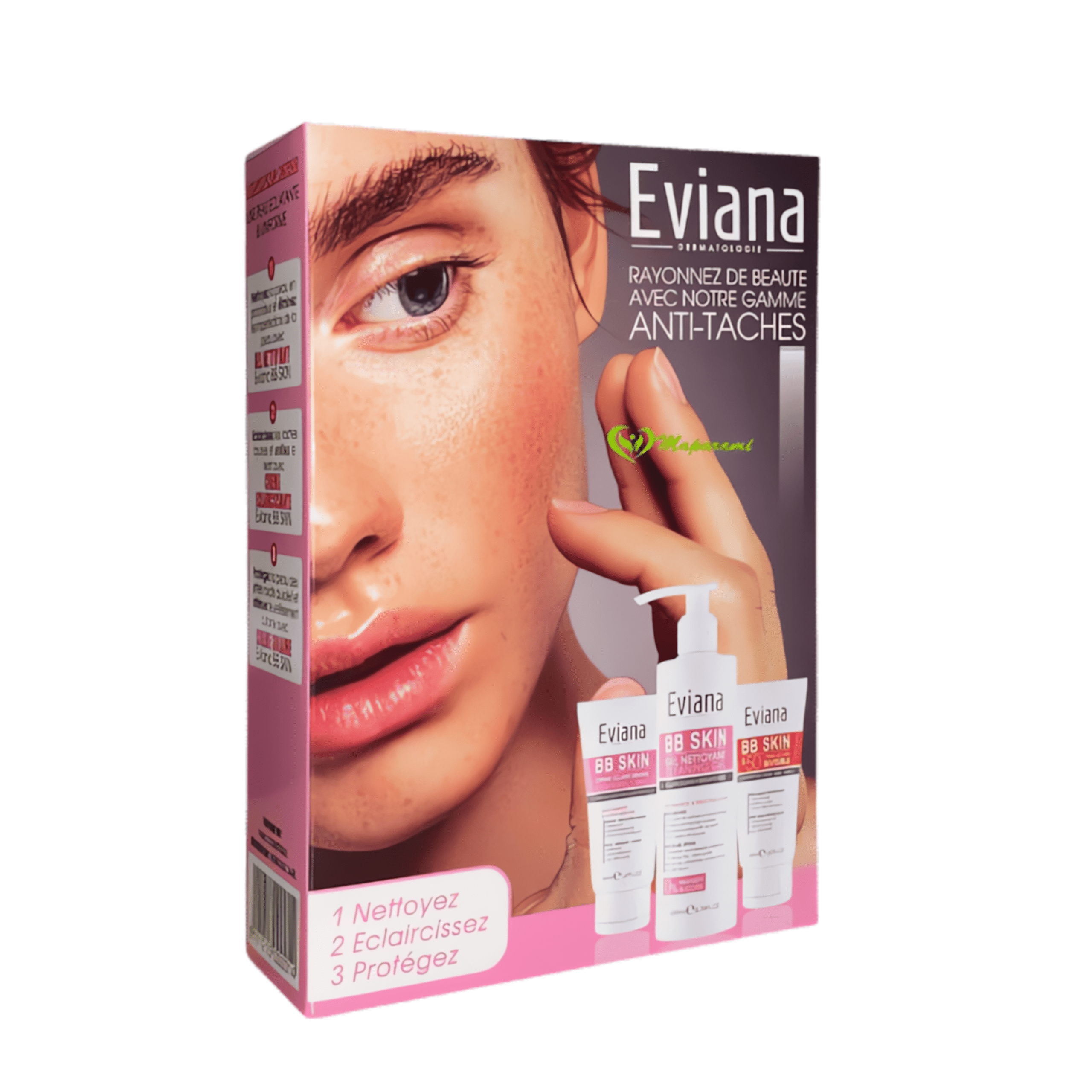 Pack éclaircissante et anti-taches brunes - EVIANA