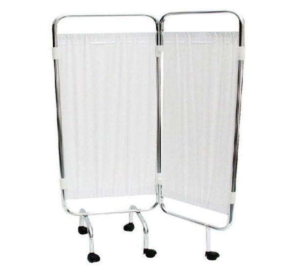PARAVENT INOX 2 VOLETS