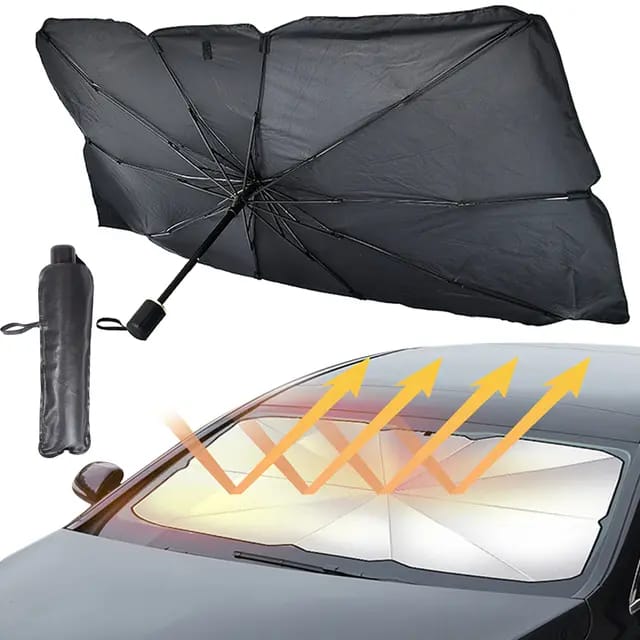 Pare-soleil de voiture pour pare-brise parapluie