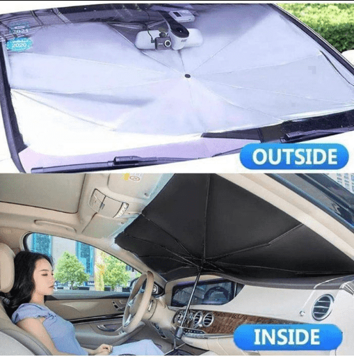 Pare-soleil - MARQUE - Pliable - Protection UV - Protection Solaire - 65x125 cm