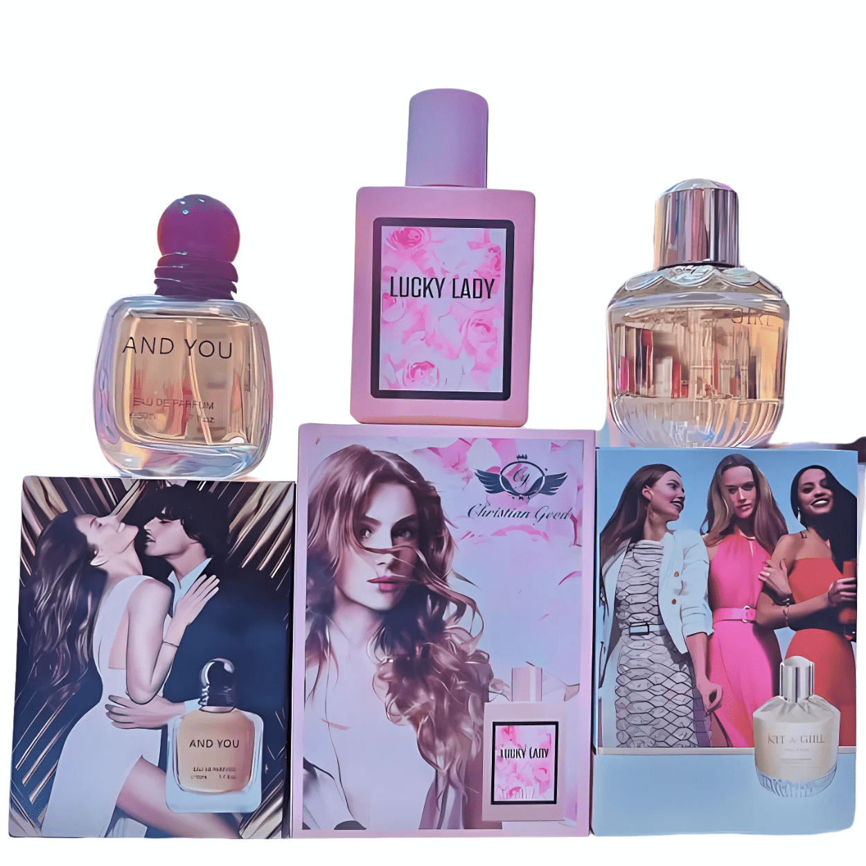 Parfums Lucky Lady, And You &amp; Kit Girl