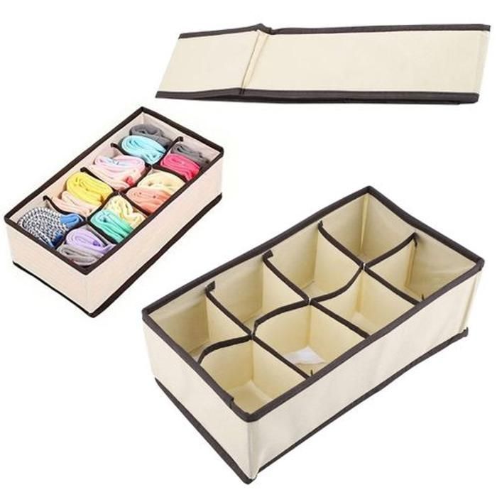 Rangement 8 trous Couleur beige