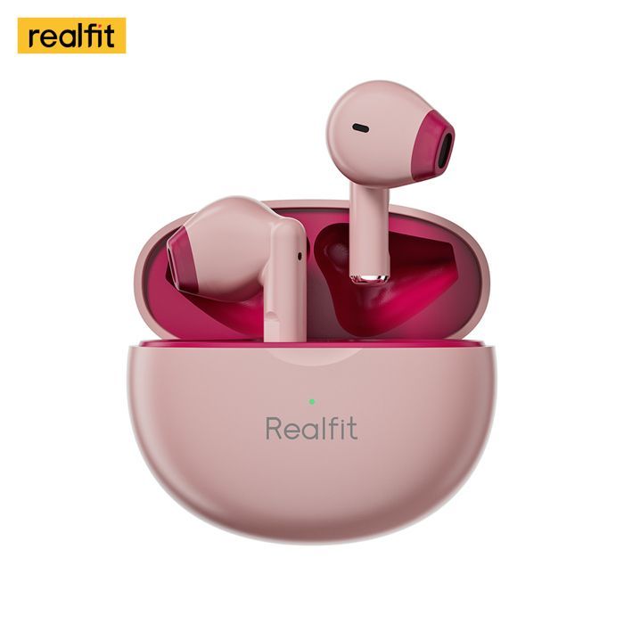 Realfit F2 Bluetooth écouteur excellente qualité HIFI TWS sans fil Couleur Rose