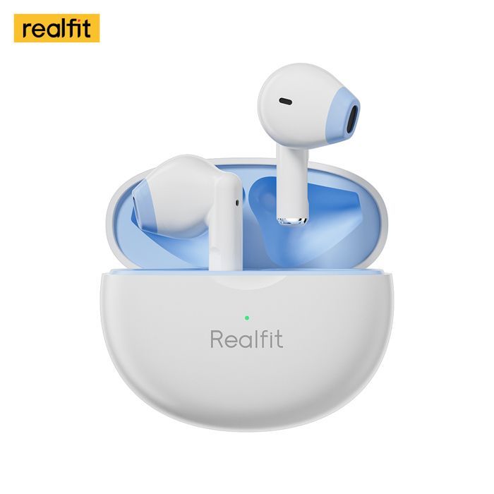 Realfit F2 Bluetooth écouteur excellente qualité HIFI TWS sans fil couleur Blanc