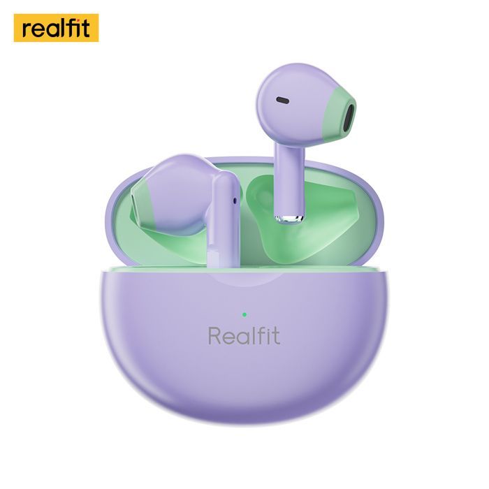 Realfit F2 Bluetooth écouteur excellente qualité HIFI TWS sans fil Couleur Violet
