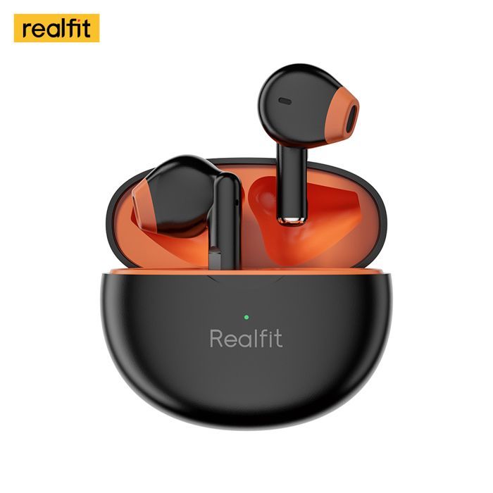 Realfit F2 Bluetooth écouteur excellente qualité HIFI TWS sans fil couleur Noir