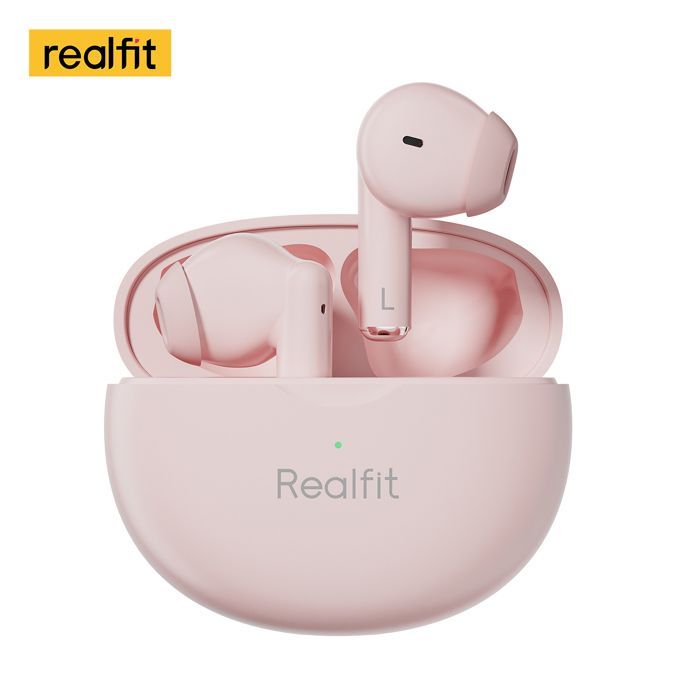 Realfit F2 Pro ANC suppression Active du bruit Bluetooth couleur Rose