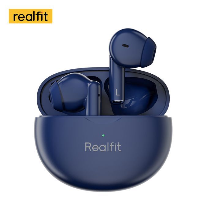 Realfit F2 Pro ANC suppression Active du bruit Bluetooth couleur Bleu