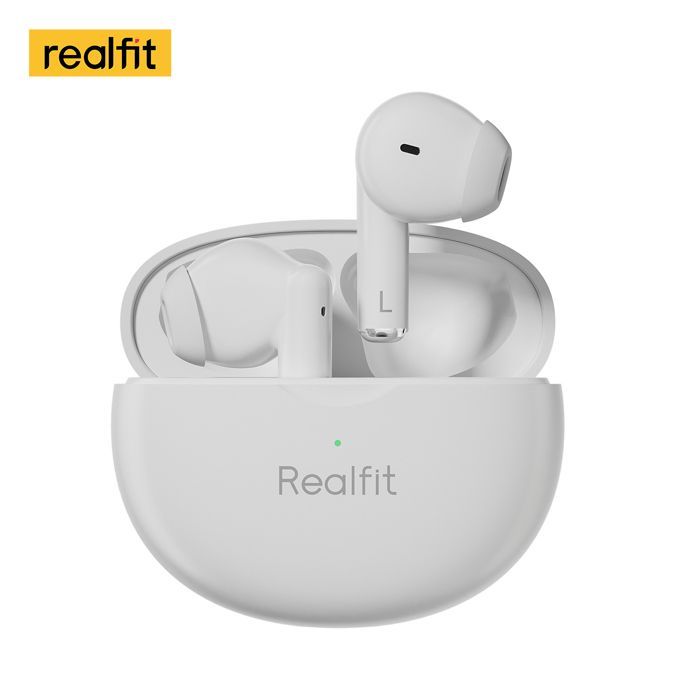 Realfit F2 Pro ANC suppression Active du bruit Bluetooth couleur Blanc