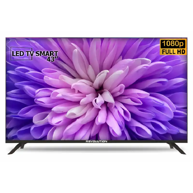 Revolution 43″ LED FrameLess Design – Récepteur intégré et TNT