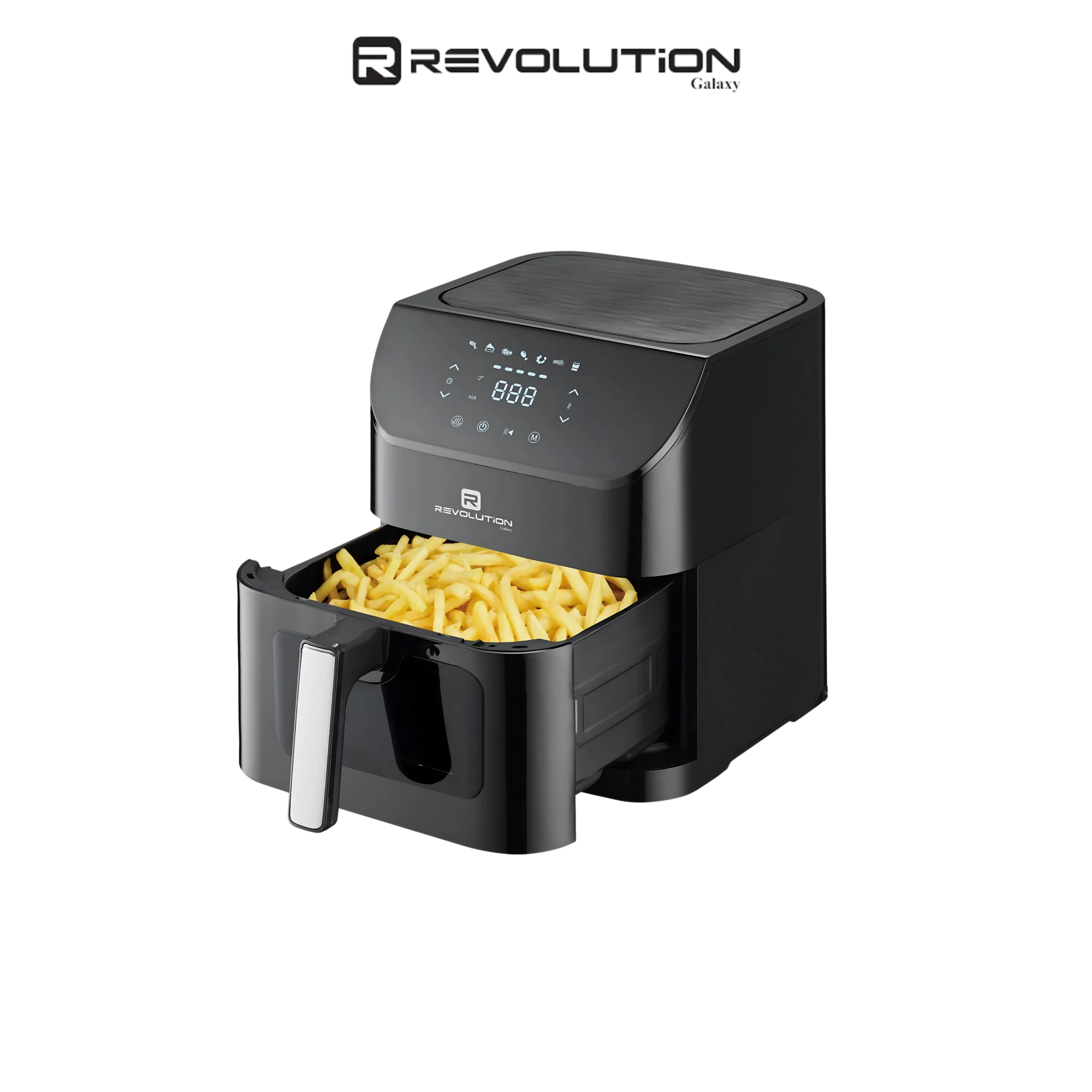 REVOLUTION Air Fryer Digital 8L – Friteuse sans Huile 1800W – 60 Mins – 220-240V – R-AF02