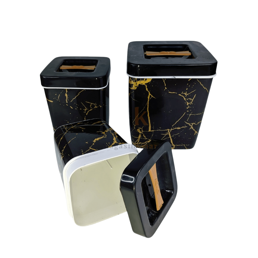 Set de trois Boites en plastique