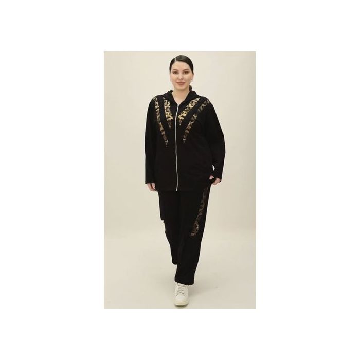 Survêtement 2 pcs importe de Turquie Femmes Ref 76 - Noir