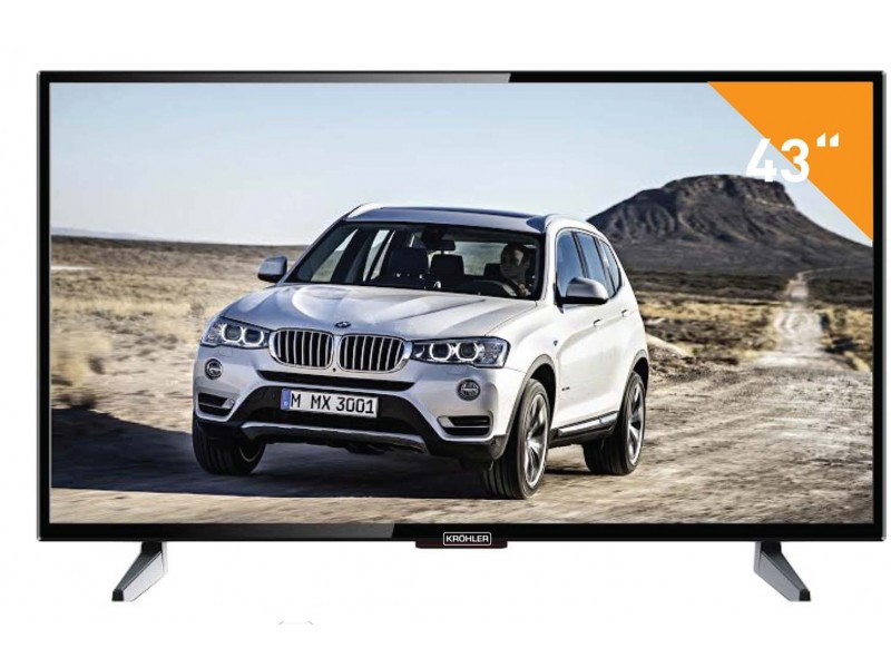 Téléviseur Smart LED Full HD 43" – Kröhler TKS-43-SM-01