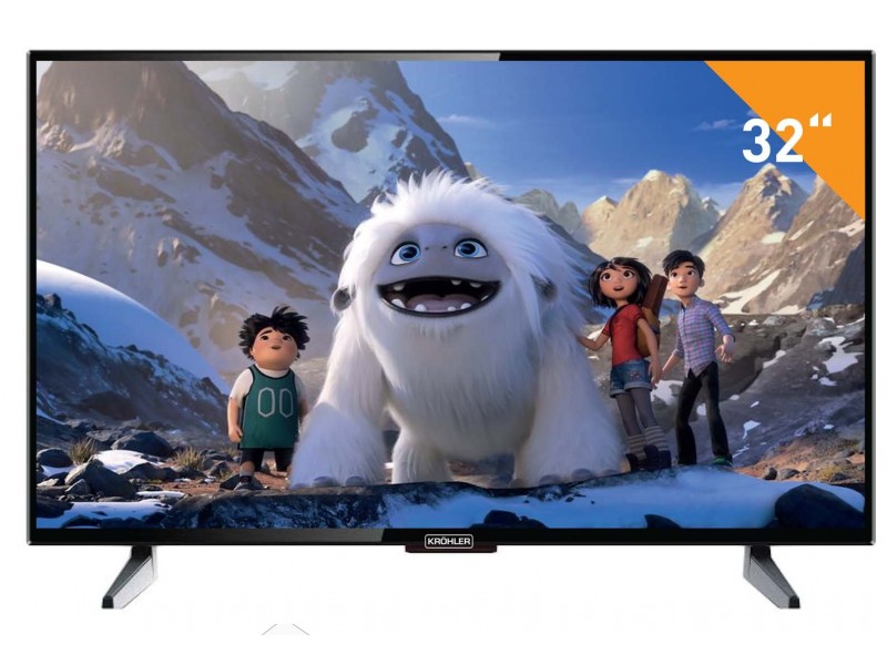 Téléviseur Smart LED HD Ready 32" – Kröhler TKS-32-SM-01