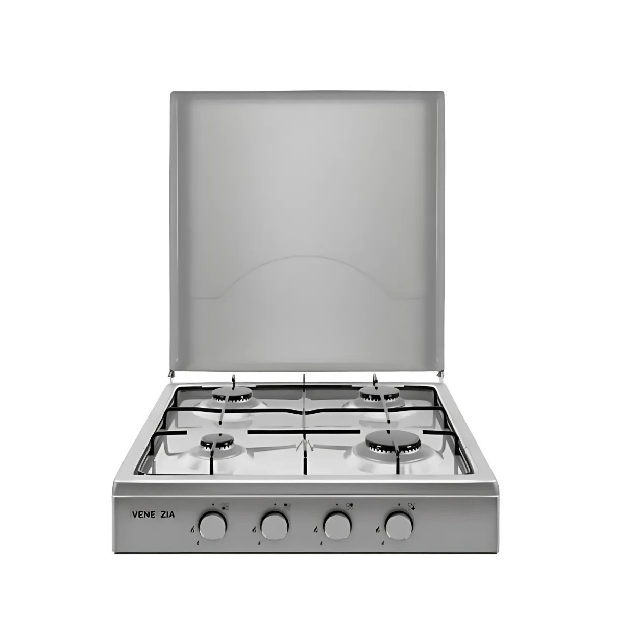 Venezia Plaque de cuisson inox 4 feux à gaz Made in Turkey