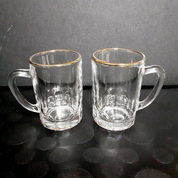 Verre - Lot de 2 - Résistant au froid et à la chaleur - 300ML - Transparent
