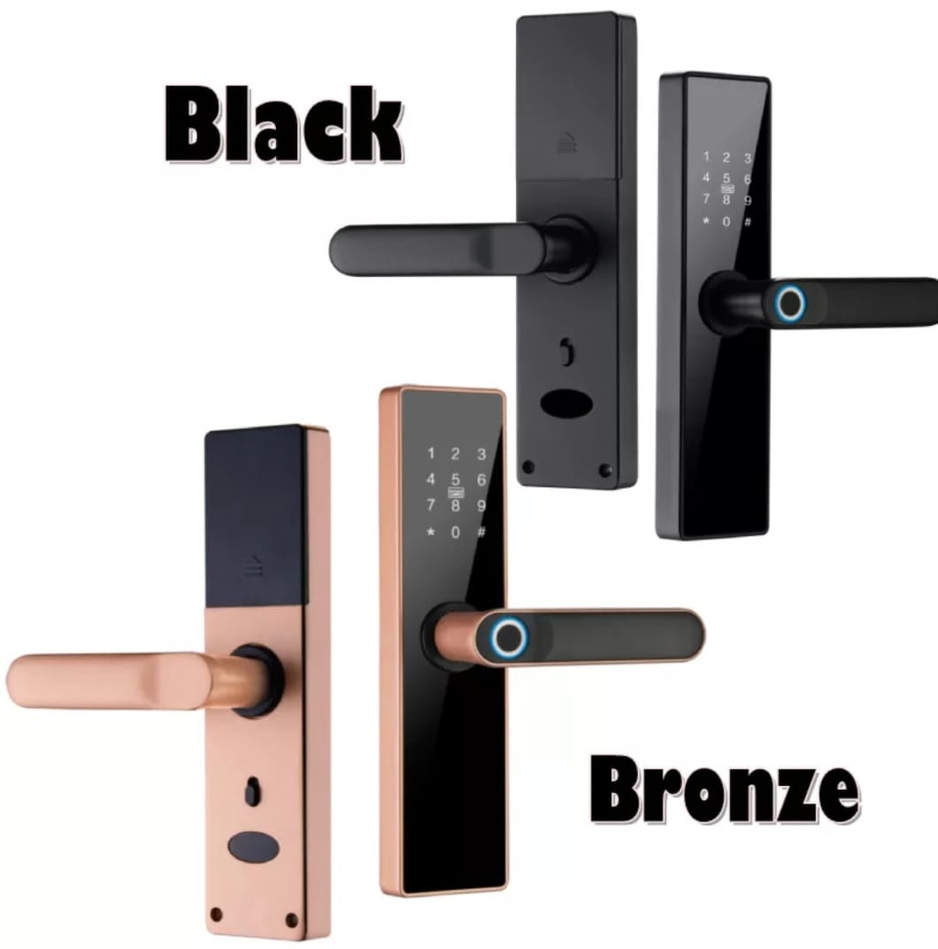 X5 Serrure Électronique Wifi Serrure De Porte Intelligente Verrouillage D'empreintes Digitales Mot De Passe IC Carte Clé USB Charge pour La Maison Intelligente app tuya